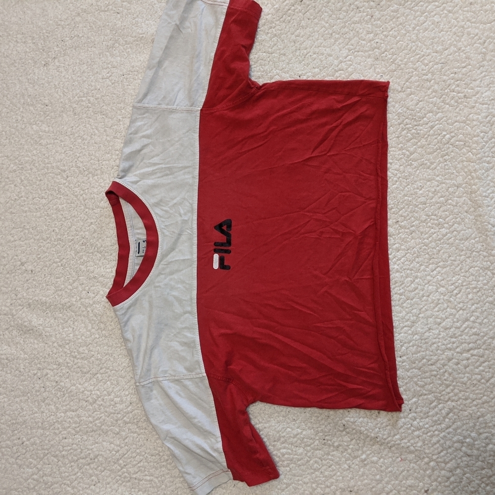 Retro Fila crop top